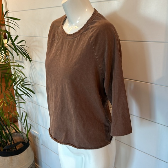 JAMES PERSE RAGLAN SLEEVE T SHIRT SIZE 1 small J26 - Picture 3 of 8